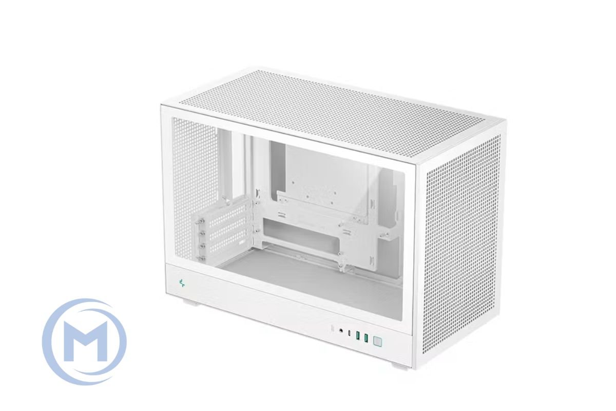 DEEPCOOL MATX CH260 WH WHITE w/o PSU USB 3.0 Front Type-C, Mesh panel