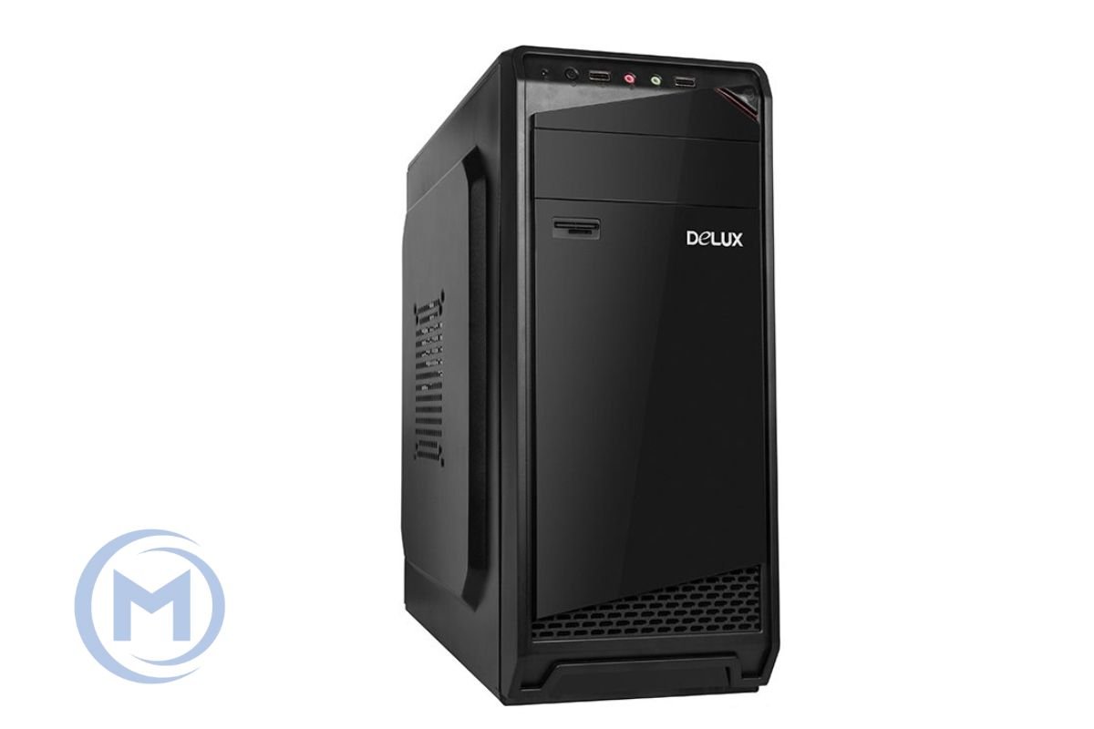 DELUX ATX DLC-DW605 400*176*410mm BLACK TAC 2.0 W/O PSU