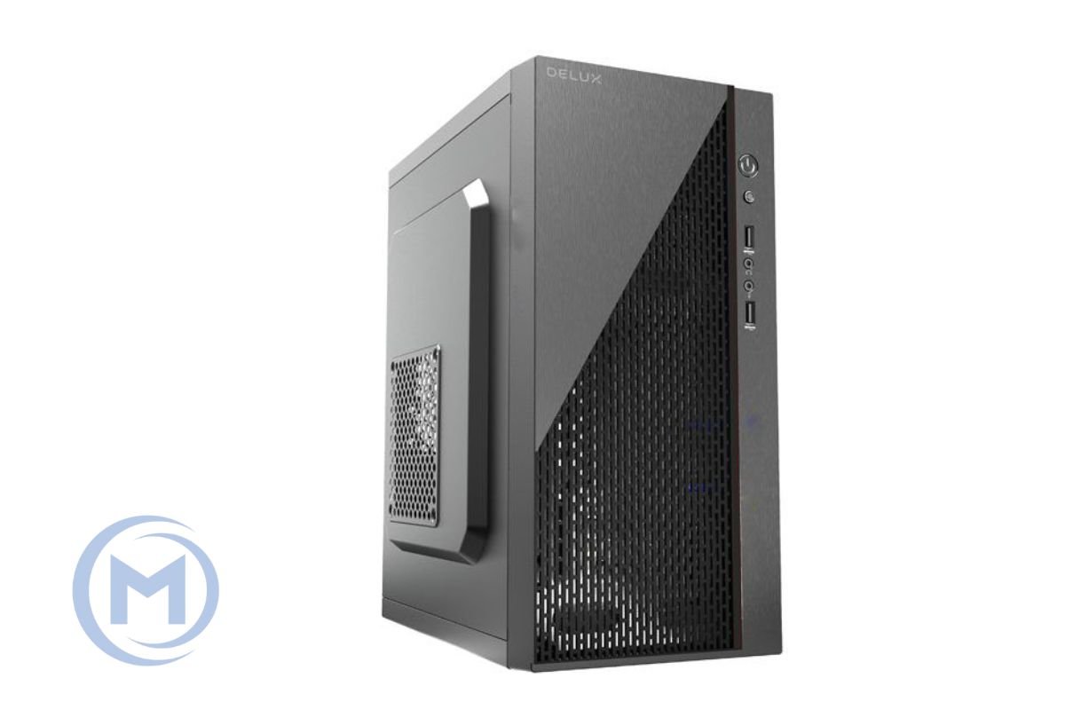 DELUX mATX DLC-J601 305*170*355mm BLACK TAC 2.0 W/O PSU