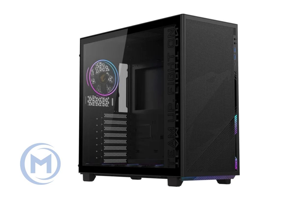 GIGABYTE ATX AORUS AC400G 2xUSB3.0,Type-C 3x120mm + 1x120mm ARGB PWM Fans BLACK