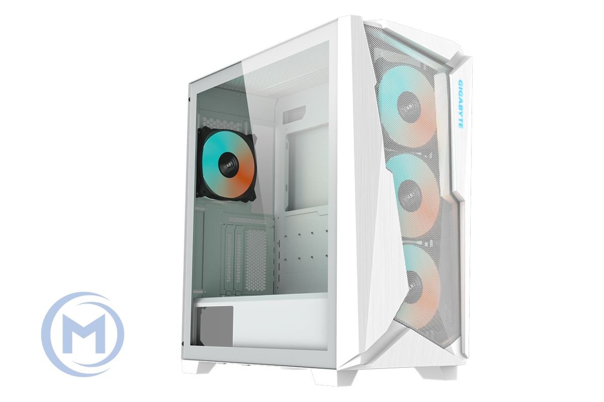 GIGABYTE E-ATX C301GW 4x120mm ARGB 2xUSB 3.1 WHITE