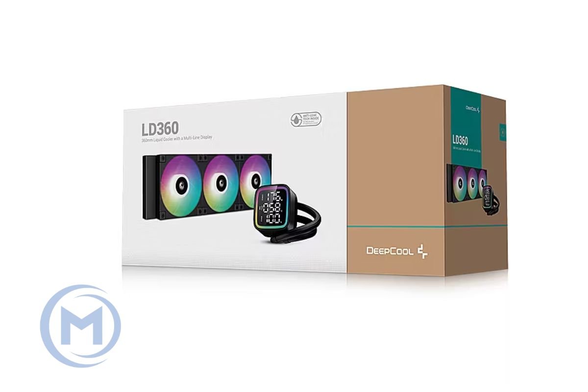 DEEPCOOL LD360 ARGB 120*3 FAN DIG. CPU STATUS LGA20xx/1700/1200/115*/AMD