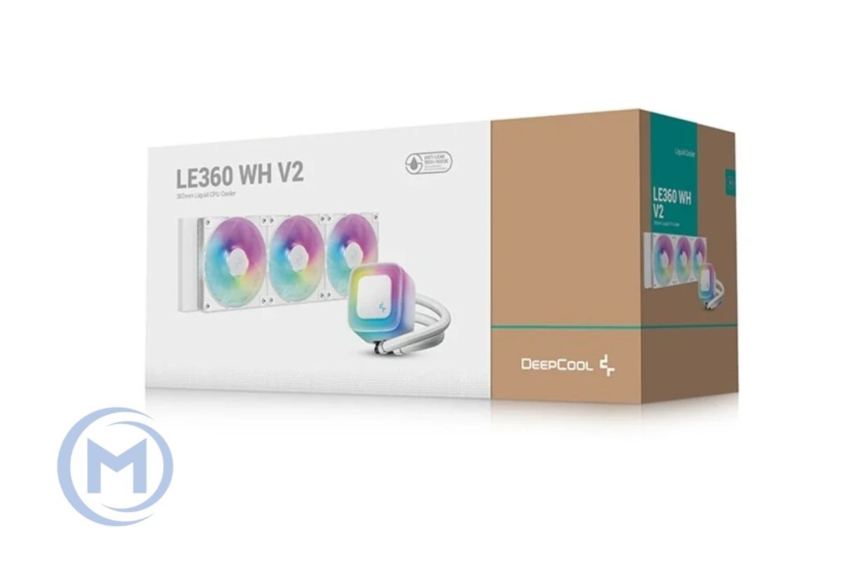 DEEPCOOL LE360 WH V2 WHITE ARGB 120*3 FAN LGA1851/1700/1200/115*/AMD