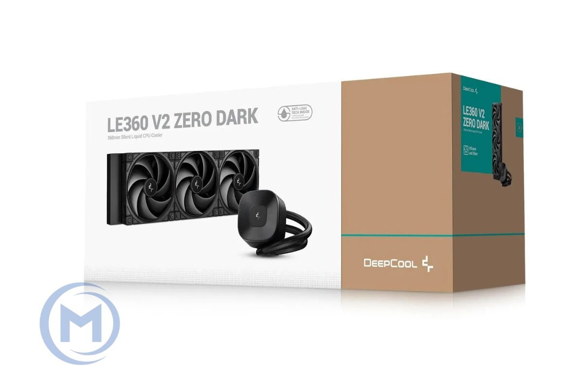 DEEPCOOL LE360 ZERO DARK V2 120*3 FAN ARGB LOGO LGA1851/1700/1200/115*/AMD