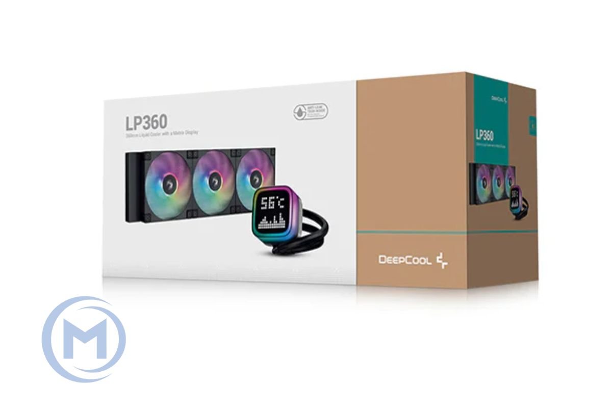 DEEPCOOL LP360 ARGB 120*3 FAN, 14x14 MATRIX LED DISPLAY, LGA20xx/1700/1200/115*/AMD