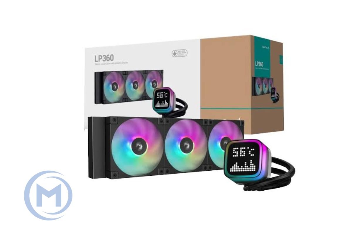 DEEPCOOL LQ360 ULTRA ARGB 120*3 FAN, LED DIGITAL DISPLAY, LGA1851/1700/1200/115*/AMD