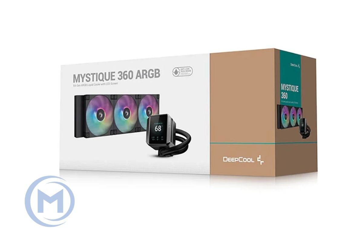 DEEPCOOL MYSTIQUE 360 ARGB 120*3 PWM ARGB FAN 2.8” 640x480 TFT LCD ARGB PUMP LGA20xx/1700/1200/115*