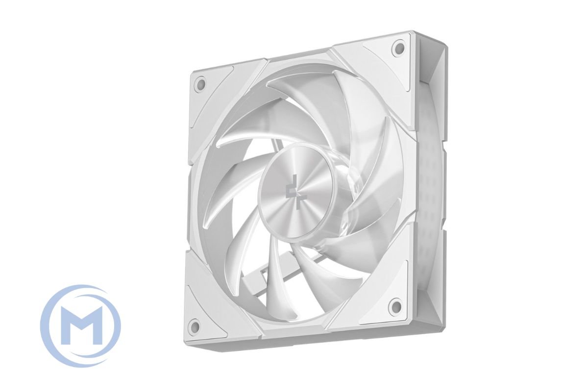 Cooler for PSU/CASE DEEPCOOL CG580 WH ARGB PWM DOT POSITIVE WHITE 500-2050rpm 120mm (BULK)