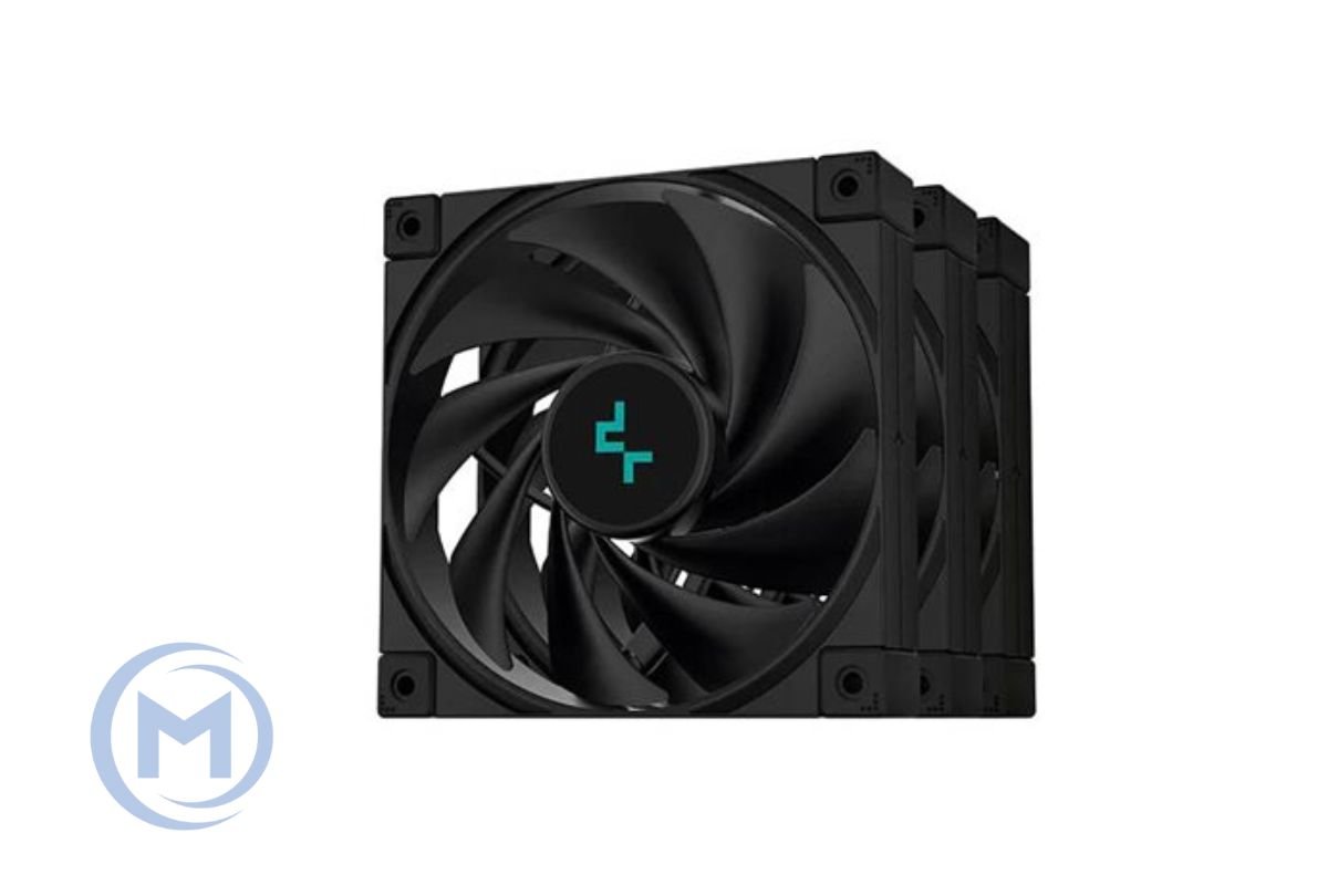 Cooler for PSU/CASE DEEPCOOL FK120(3IN1 SET) BLACK 3x120x120x25mm Hydro Bearing 500-1850rpm