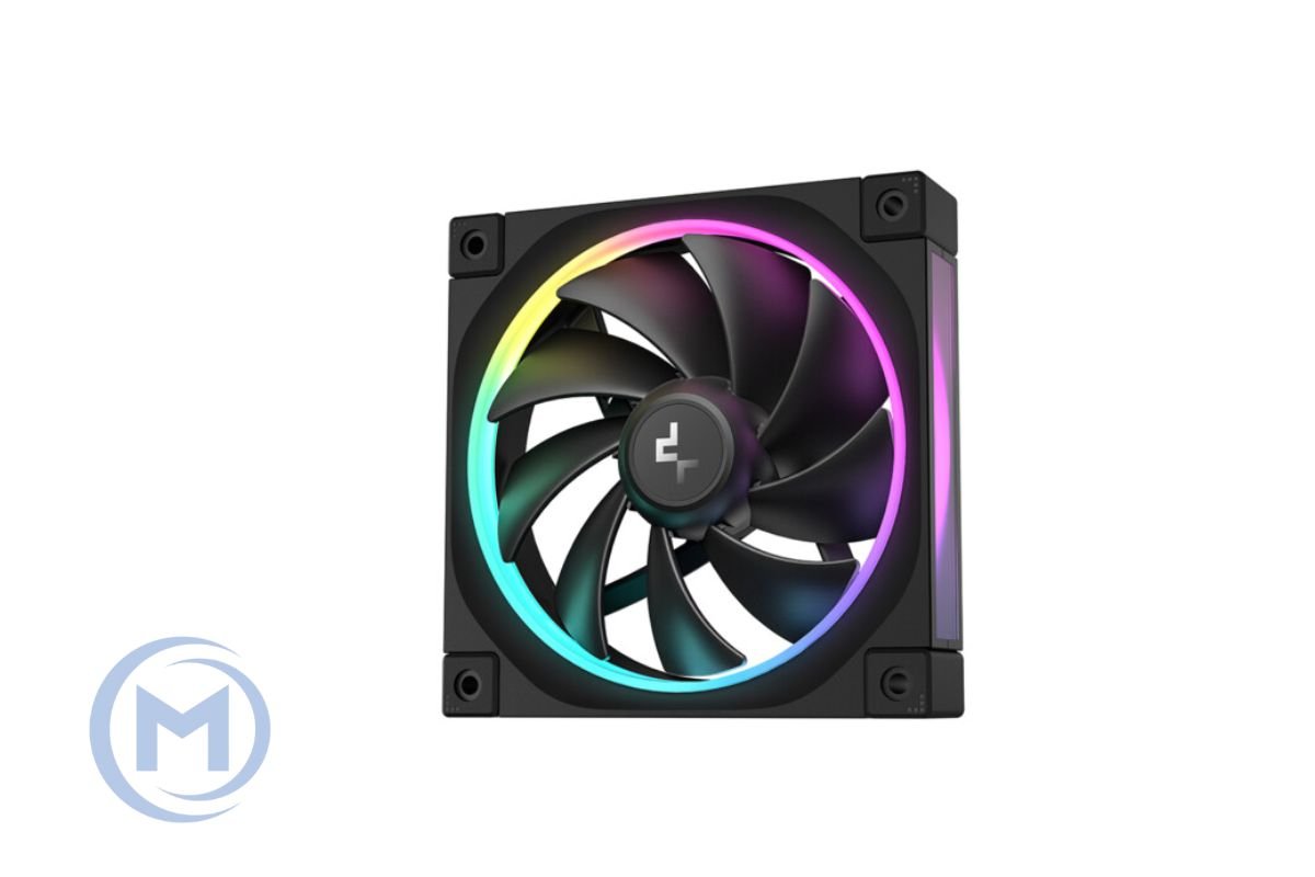 Cooler for PSU/CASE DEEPCOOL FL12 SE PWM BLACK ARGB 400-1900rpm 120mm
