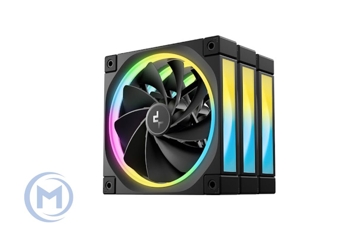 Cooler for PSU/CASE DEEPCOOL FL12(3 IN 1 SET) PWM BLACK ARGB 500-2150rpm 120mm