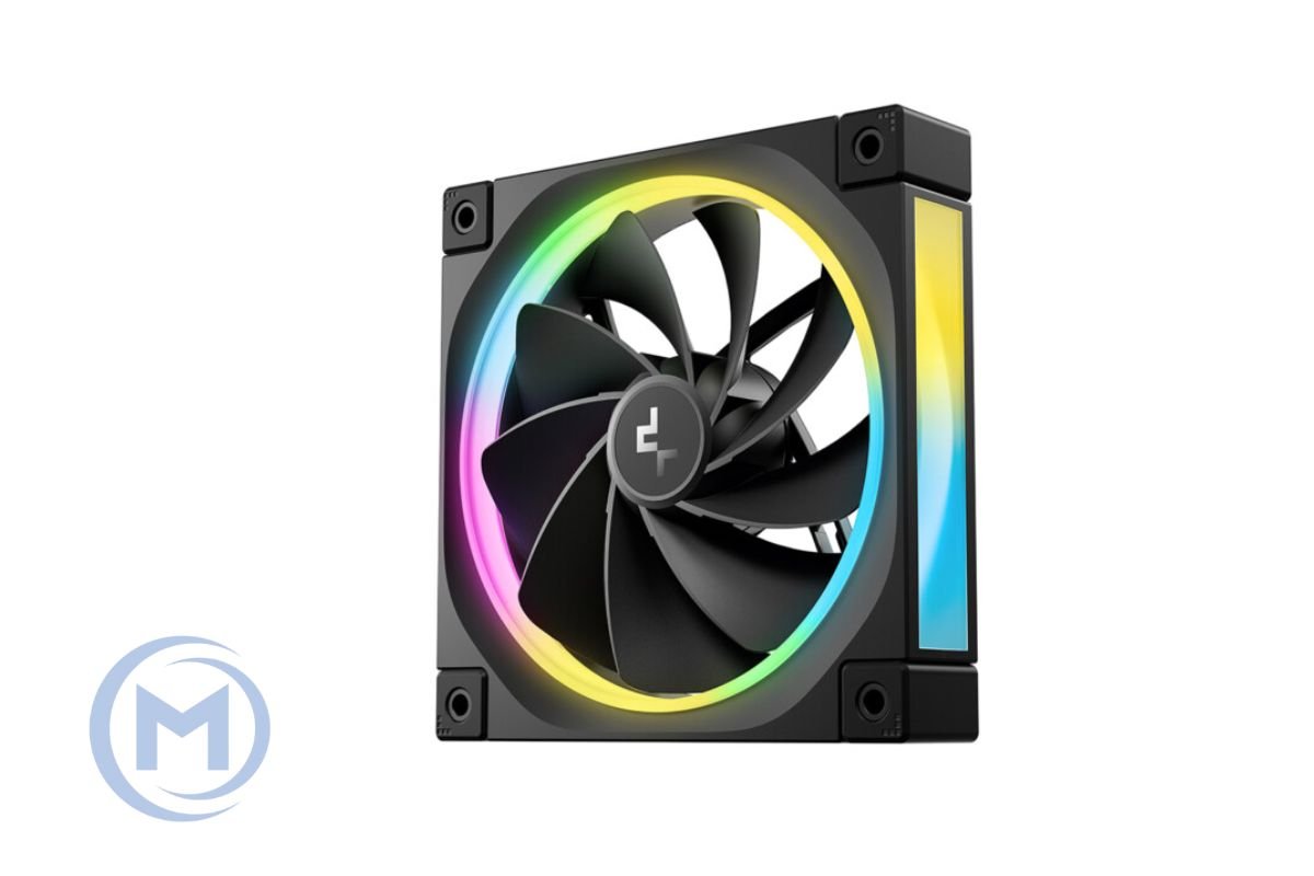 Cooler for PSU/CASE DEEPCOOL FL12R PWM BLACK ARGB 500-2150rpm 120mm