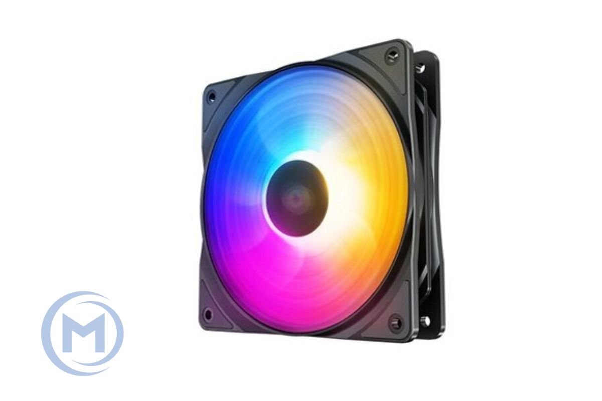 Cooler for PSU/CASE DEEPCOOL RF120 RGB LED 120x120x25mm Hydro Bearing 1300 RPM