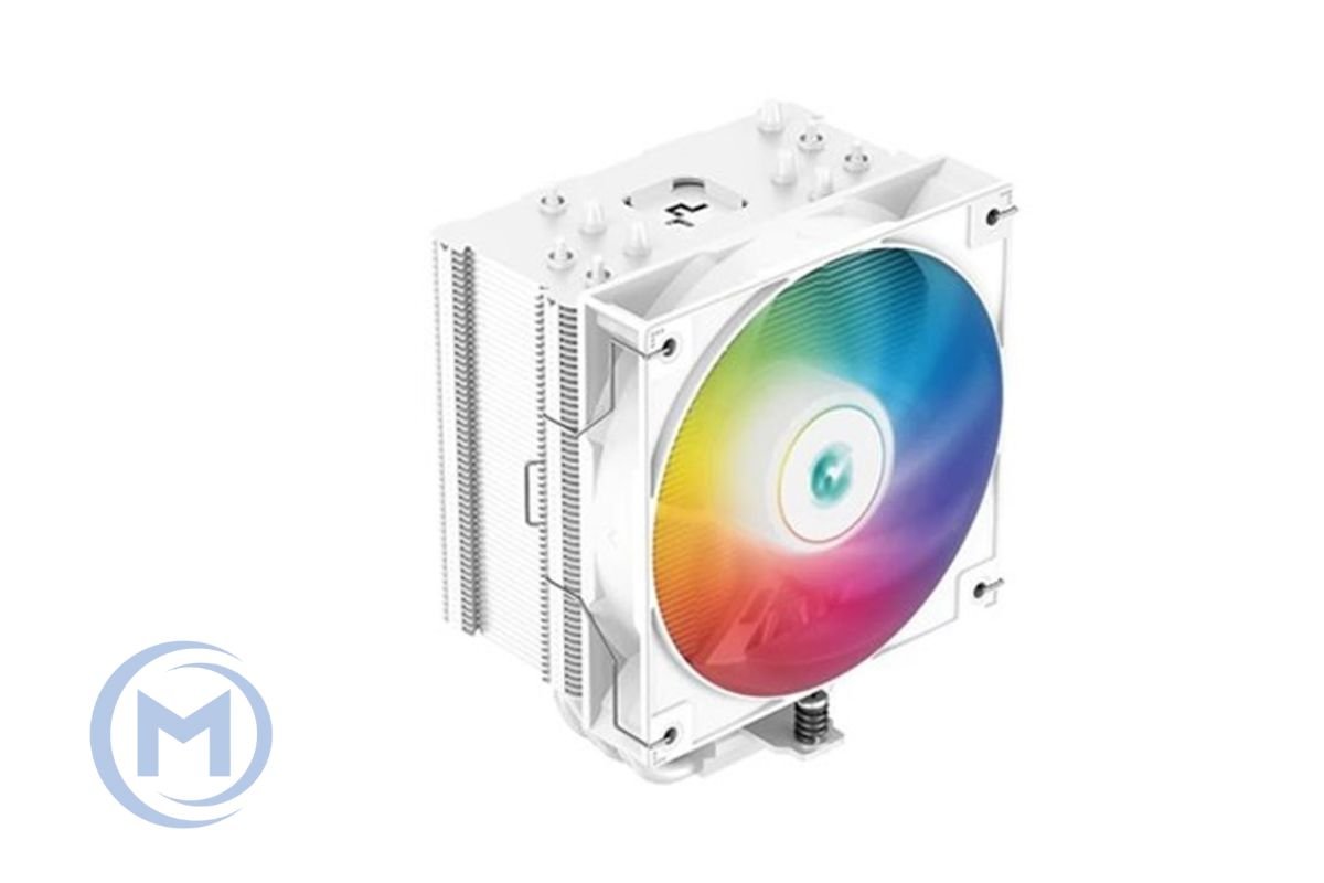 CPU cooler DEEPCOOL AG300 WH WHITE ARGB LED LGA115*/1700/1200/AMD 92mm PWM fan,500-3050rpm,3HP