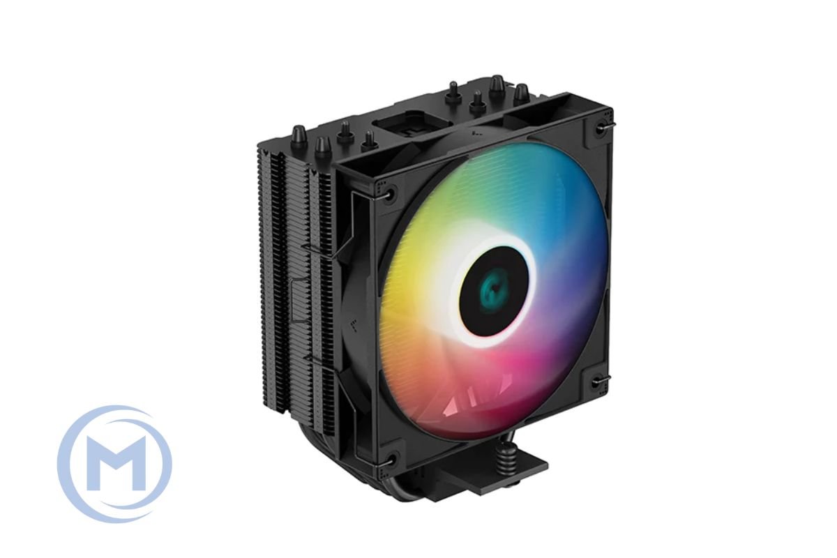 CPU cooler DEEPCOOL AG400 V2 BK ARGB LGA115*/1700/1200/AMD 120mm PWM fan,300-1850rpm,4HP
