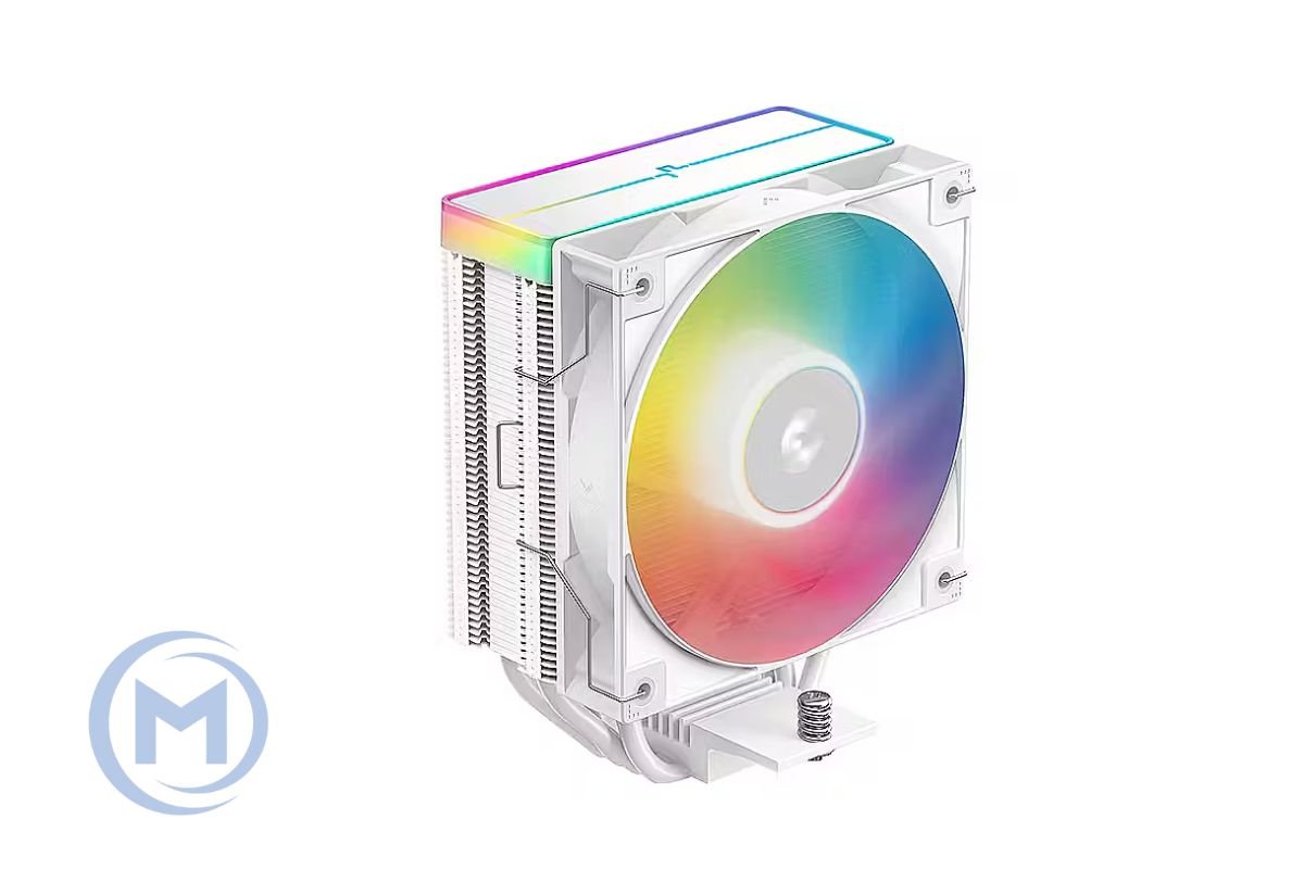 CPU cooler DEEPCOOL AG400 V2 WH ARGB LGA115*/1700/1200/AMD 120mm PWM fan,300-1850rpm,4HP