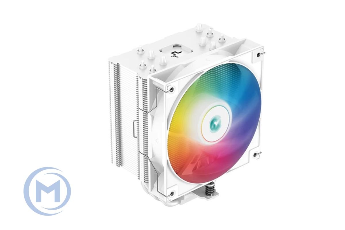 CPU cooler DEEPCOOL AG500 WH WHITE ARGB LGA115*/1700/1200/AMD 120mm PWM fan,300-1850rpm,5HP