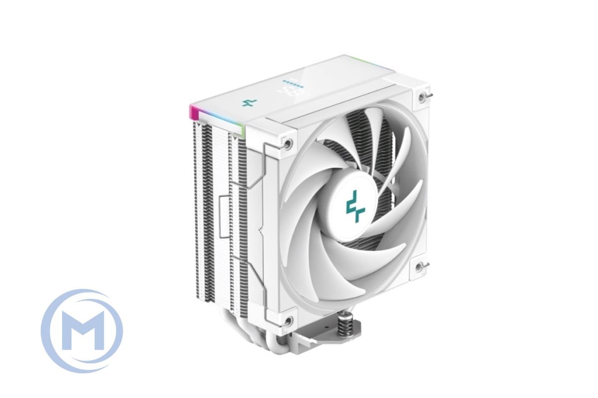 CPU cooler DEEPCOOL AK400 DIG. WH LGA1700/1200/115*/AMD 120mm Black PWM FDB fan,500-1850rpm,4HP