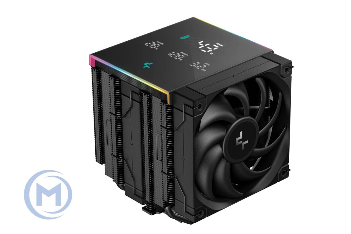 CPU cooler DEEPCOOL AK620 DIG.SE LGA1700/1200/115*/AMD 2x120mm BLACK PWM FDB fan,500-1850rpm,6HP