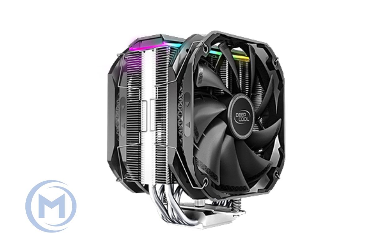 CPU cooler DEEPCOOL AS500 A-RGB LGA775/115*/1200/AMD 140 mm Black PWM fan, 500-1500rpm,5HP