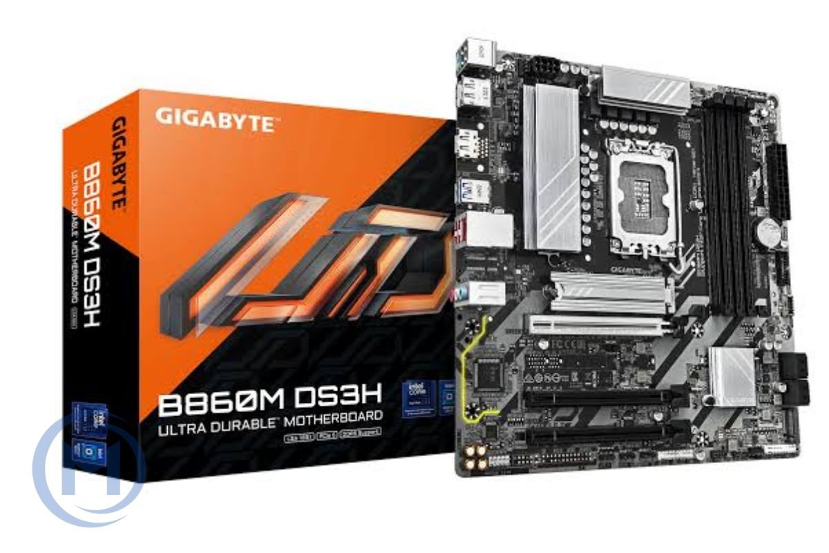 MB LGA1851 GIGABYTE B860M DS3H,4xDDR5,8xUSB,mATX,2xM.2, 4xSATA,3PCIe1x, HDMI,2xDP