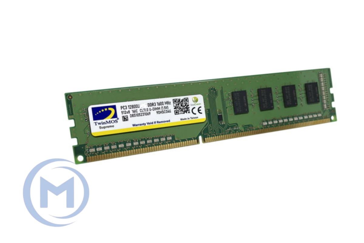 DDR3 8GB PC3-12800 (1600MHz) LV 1.35V w/o HEATSINK TWINMOS