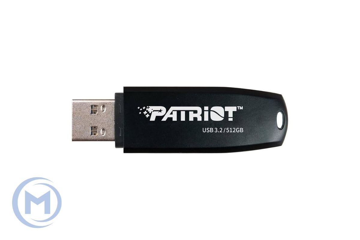PEN DRIVE 512GB USB 3.2 PATRIOT XPORTER CORE BLACK