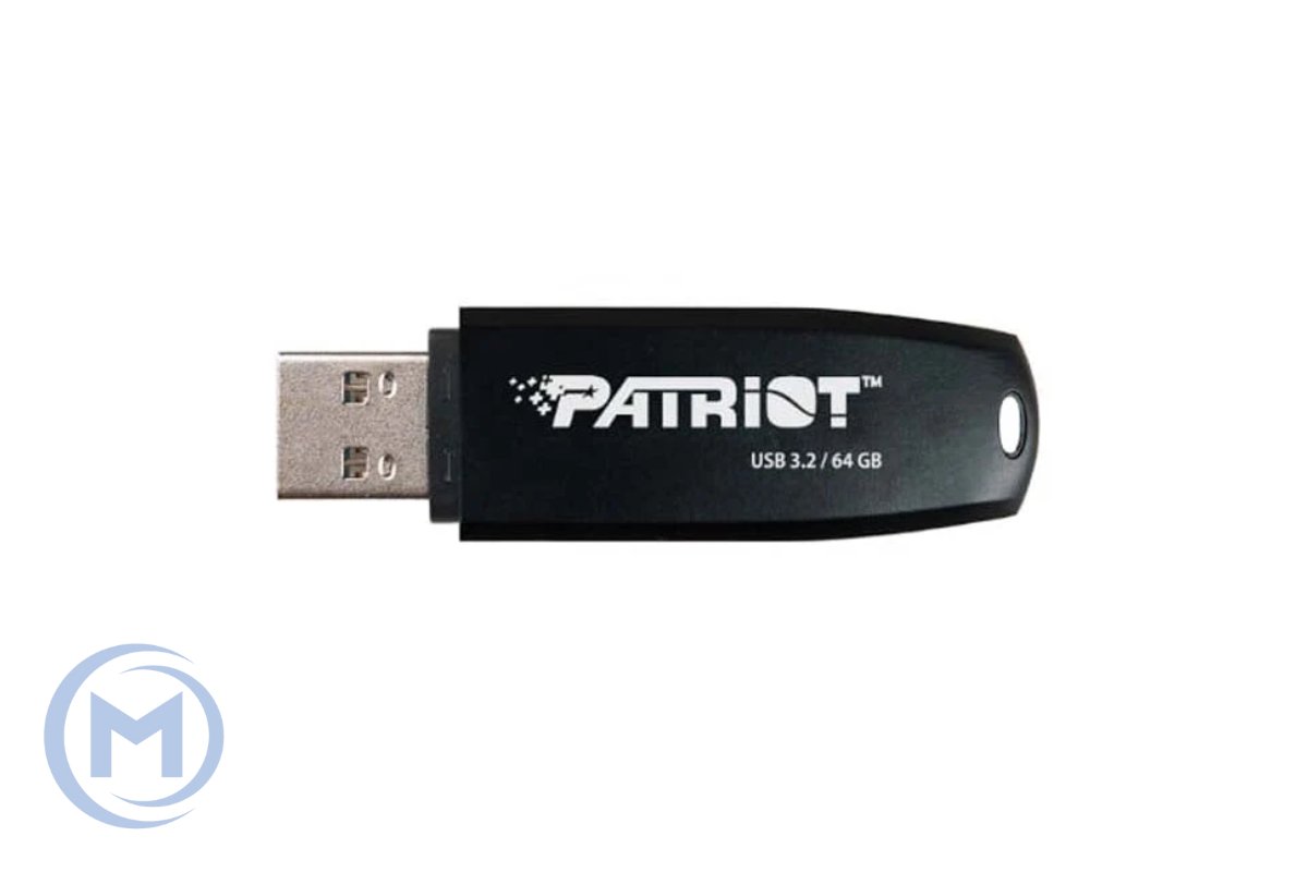 PEN DRIVE 64GB USB 3.2 PATRIOT XPORTER CORE BLACK