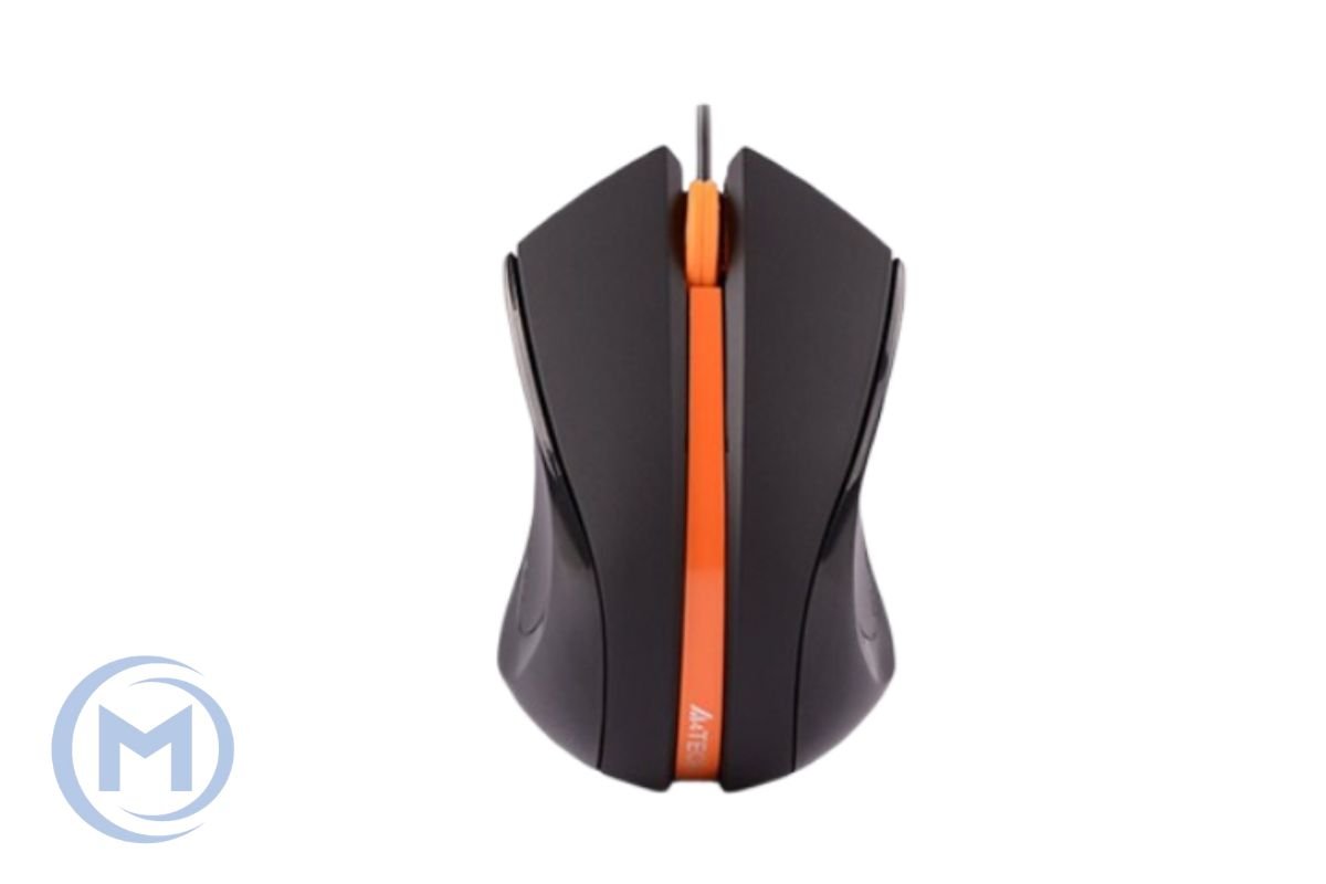A4TECH N-310 V-TRACK NOTEBOOK MOUSE USB BLACK/ORANGE