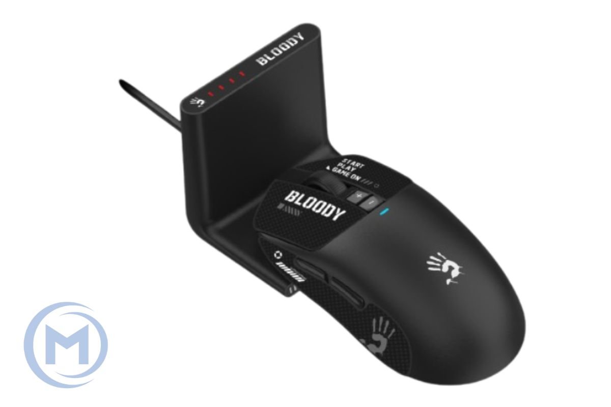 A4TECH BLOODY R72 ULTRA WAVELINK DUAL WIRELESS 20000CPI GAMING MOUSE 2.4GHz / USB BLACK