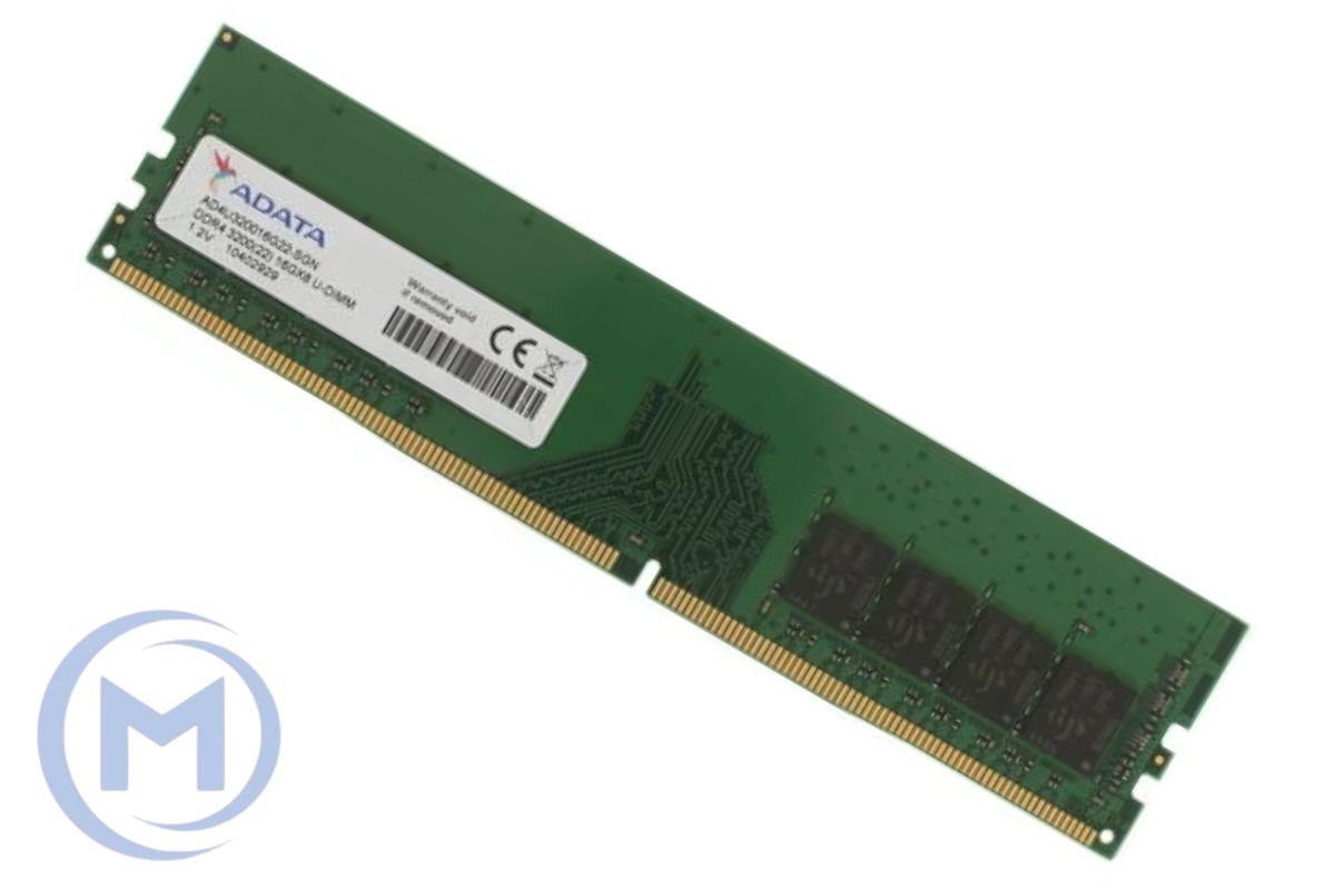 DDR4 16GB PC-25600 (3200MHz) 1.2V, CL22, 288-Pin UDIMM, Desktop, ADATA [AD4U320016G22-SGN]