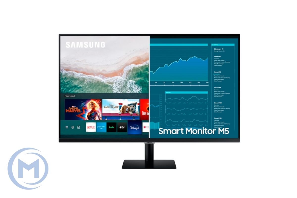                 SAMSUNG 27" LS27BM500EMXUE VA SMART MONITOR 4ms,250 кд/м2, 1920x1080,178/178 WiFi, BT, HDMI BLACK