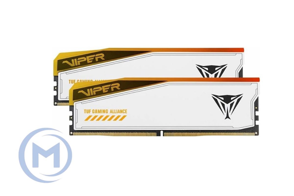 DDR5 48GB (2x24GB) PC-52800 (6600MHz) PATRIOT EP VIPER ELITE 5 RGB TUF GAMING WHITE PVER548G66C34KT