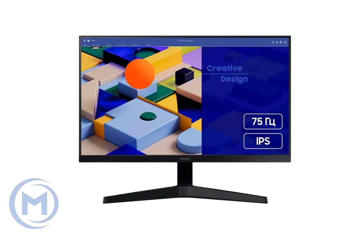Монитор LCD 27" Samsung LS27C314EAIXCI Black, IPS, 1920x1080, 1000:1 (Mega), 250cd/m2, 75Hz, 178/178, 5ms, VGA, HDMI