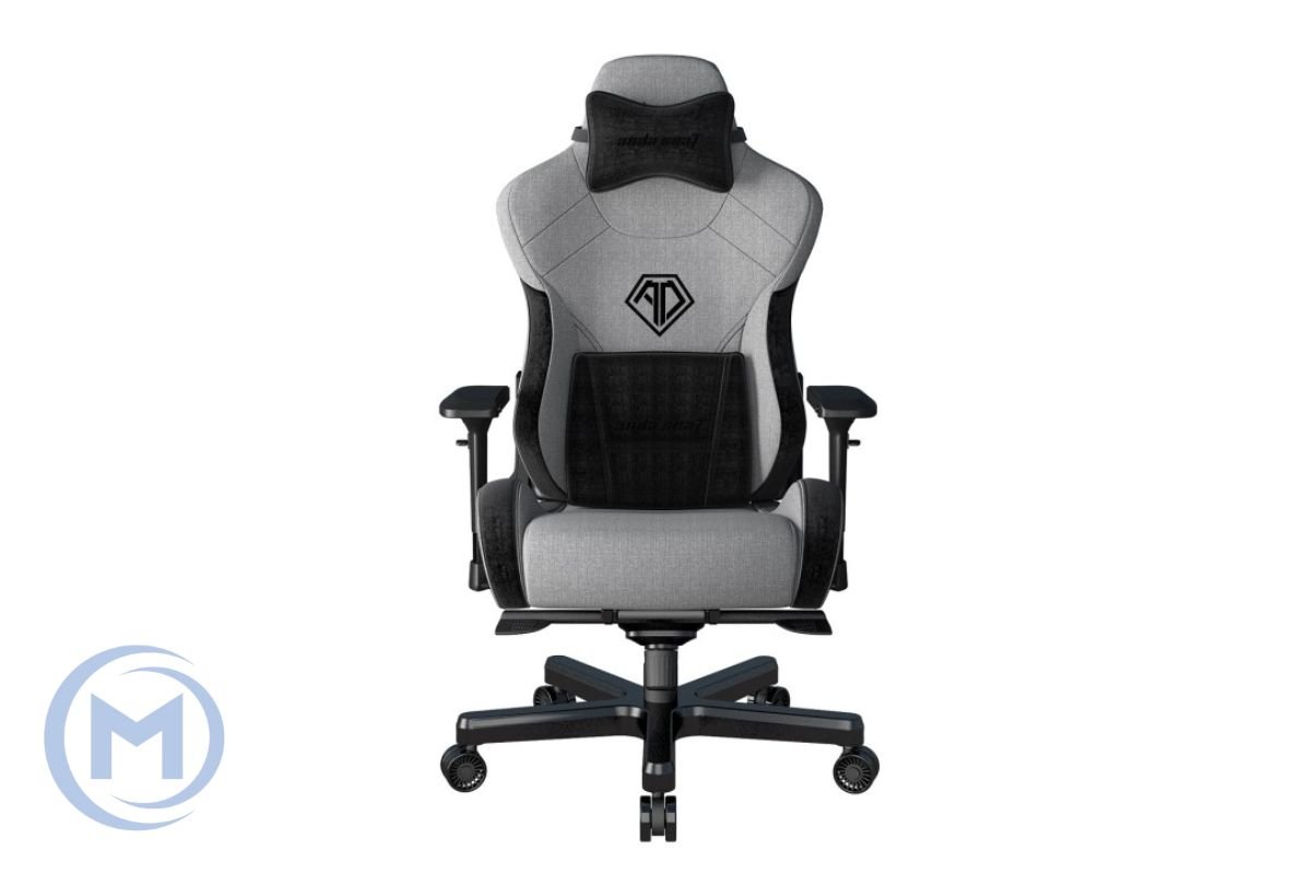Gaming Chair AD12XLLA-01-GB AndaSeat T-Pro II Premium GRAY&BLACK 4D Armrest 65mm wheels Fabric