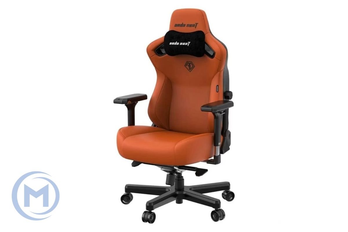 Gaming Chair AD12YDC-L-01-O-PV/C AndaSeat Kaiser 3 L ORANGE 4D Armrest 65mm wheels PVC Leather