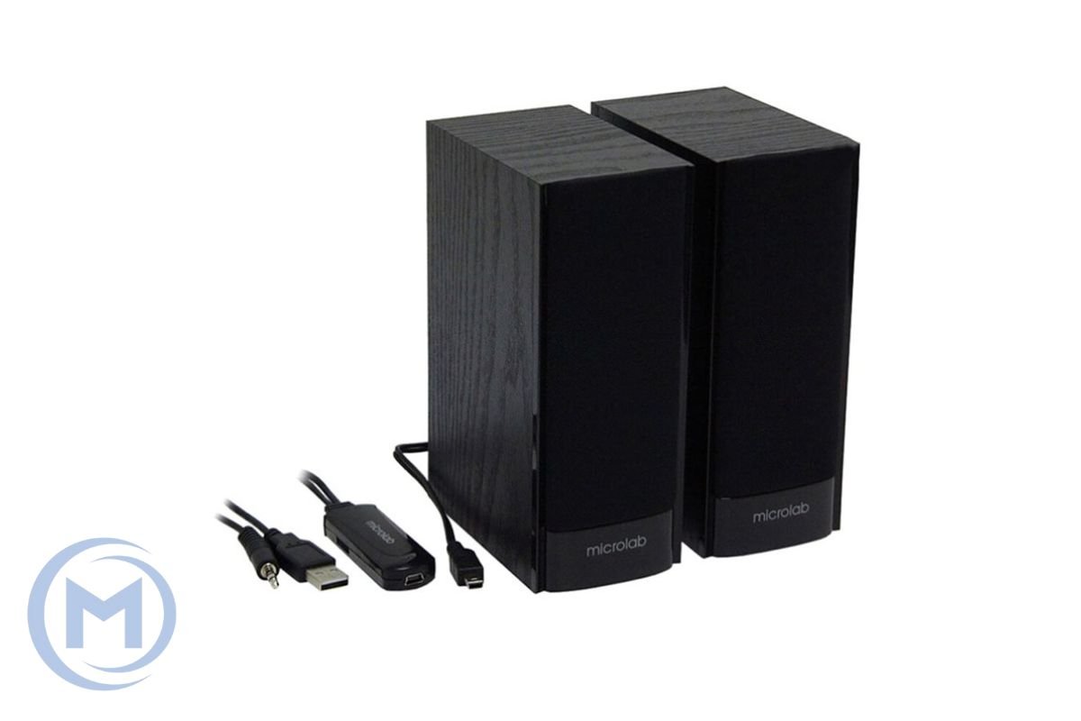                 Microlab Speakers B-56 2.0 MDF USB 3W
