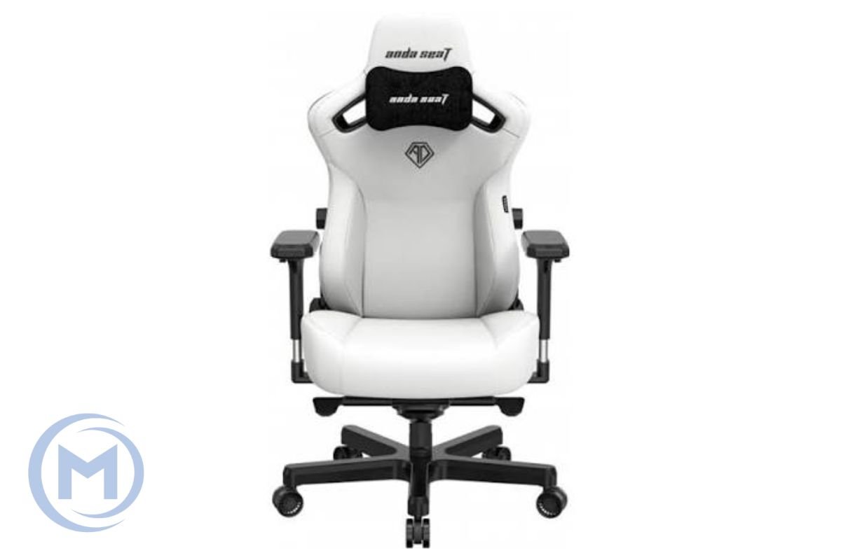 Gaming Chair AD12YDC-XL-01-W-PV/C AndaSeat Kaiser 3 XL WHITE 4D Armrest 65mm wheels PVC Leather