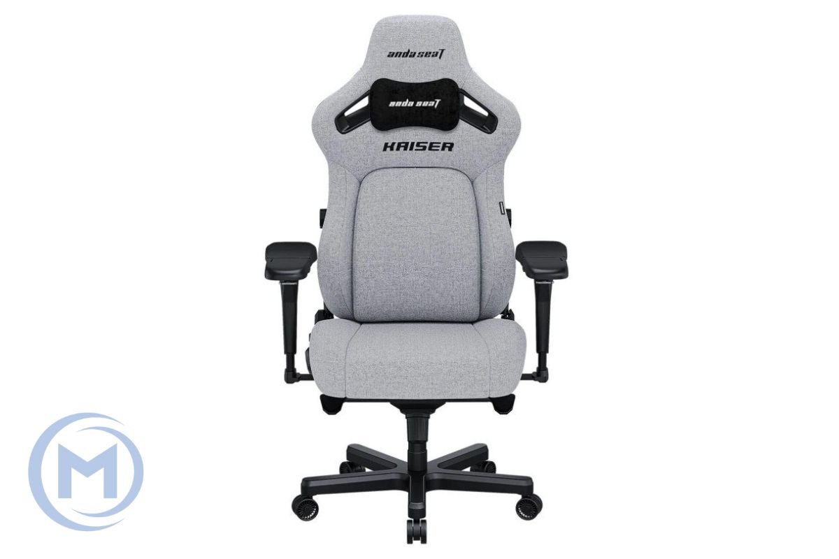 Gaming Chair AD12YDDC-L-20-G-CF AndaSeat Kaiser 4 L GRAY 5D Armrest 65mm wheels PVC Fabric