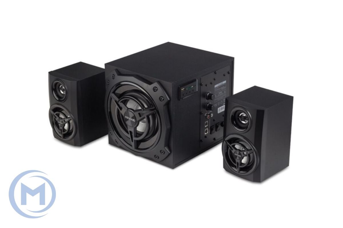                 Microlab Speakers T-11 2.1 BLACK 46W (30W+8Wx2) AUX,BT,SD,USB