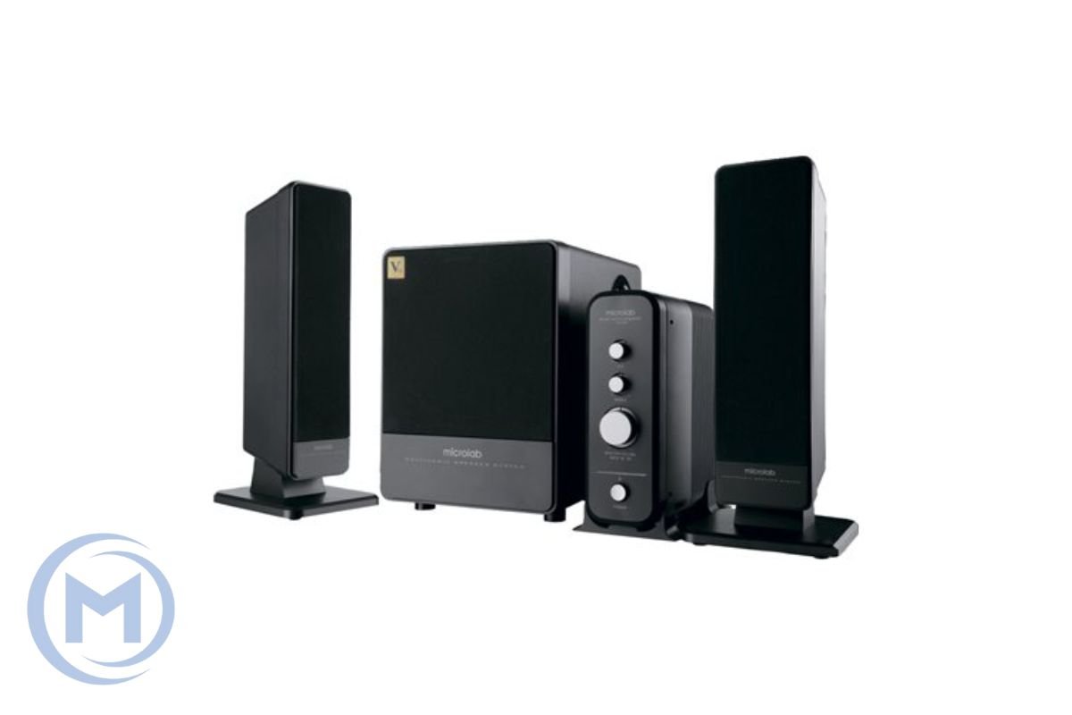                 Microlab Subwoofer Fine Cone V12 FC-570BT 2.1 60W(30W+15Wx2) Bluetooth, optical, coaxial, AUX