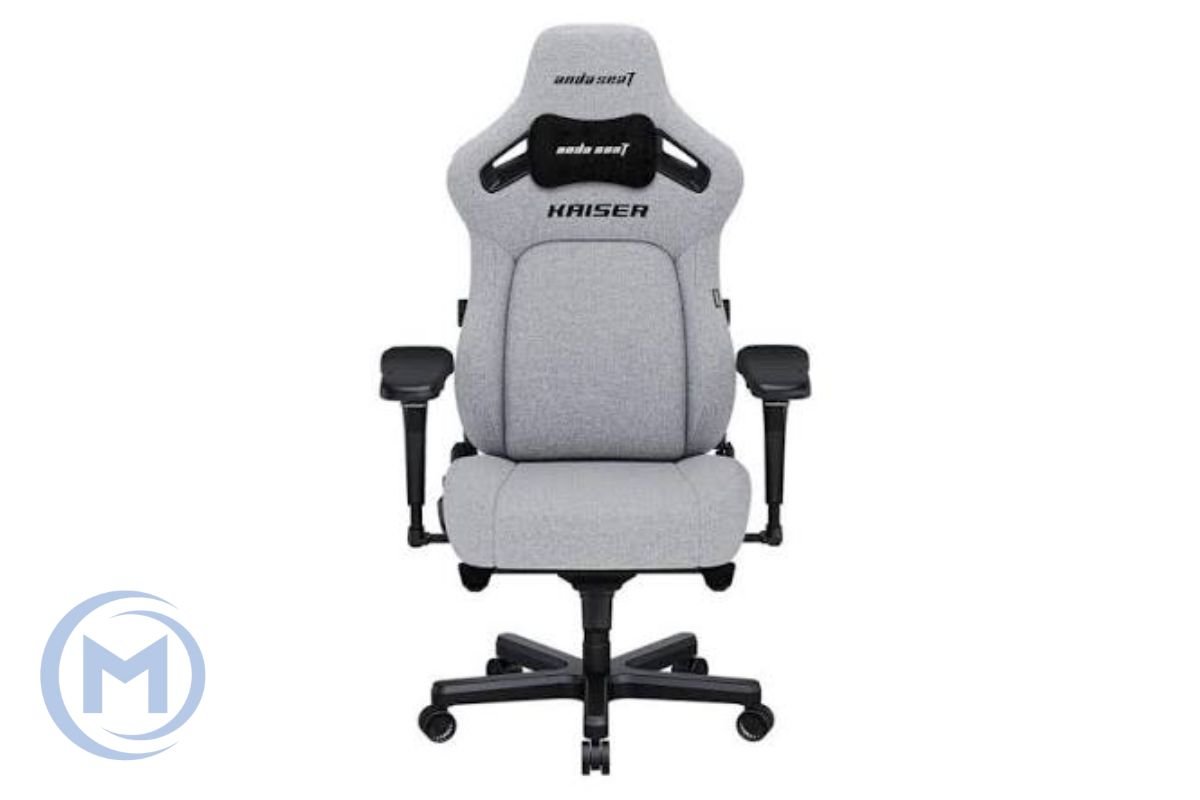 Gaming Chair AD12YDDC-XLL-20-G-CF AndaSeat Kaiser 4 XL GRAY 5D Armrest 65mm wheels PVC Fabric
