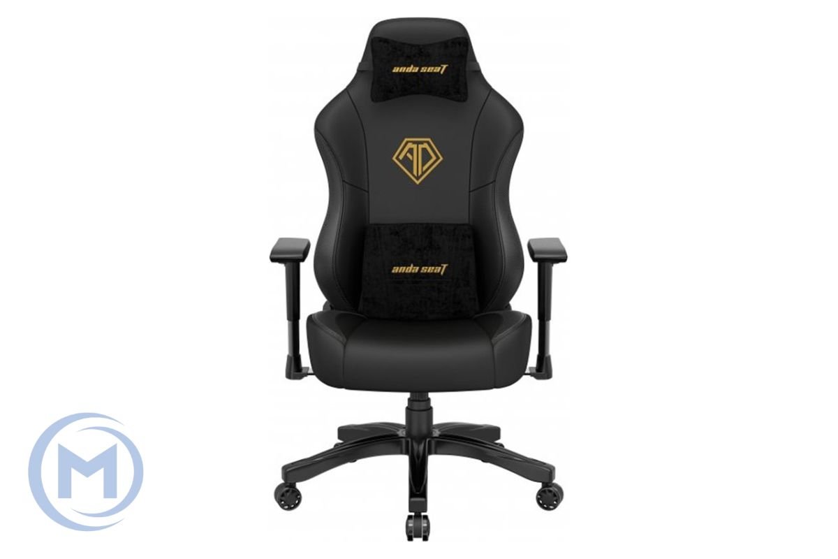 Gaming Chair AD18XL-52-B-PV/C AndaSeat Phantom 3 XL BLACK 4D Armrest 65mm wheels PVC Leather