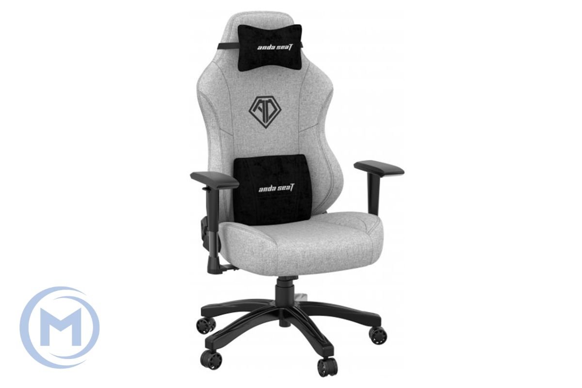 Gaming Chair AD18Y-06-G-F AndaSeat Phantom 3 GRAY 2D Armrest 60mm wheels Fabric