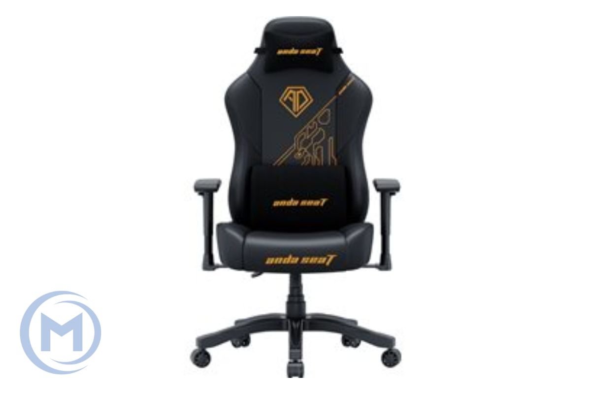 Gaming Chair AD18Y-14-B-PV/C AndaSeat Phantom 3 Tiger BLACK 2D Armrest 60mm wheels PVC Leather