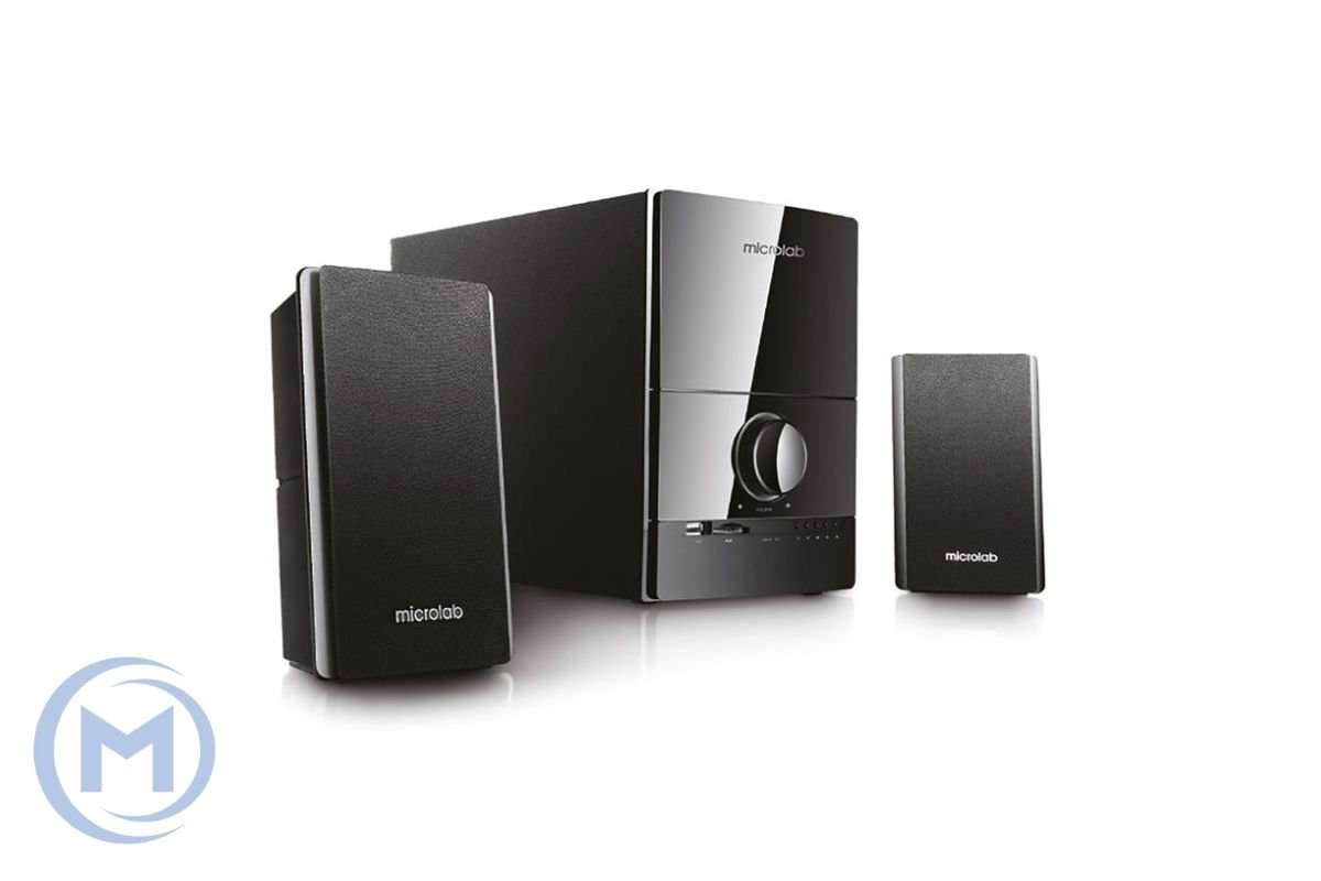                 Microlab Subwoofer M-500U 2.1 40W(16+2*12) USB/SD CARD BLACK