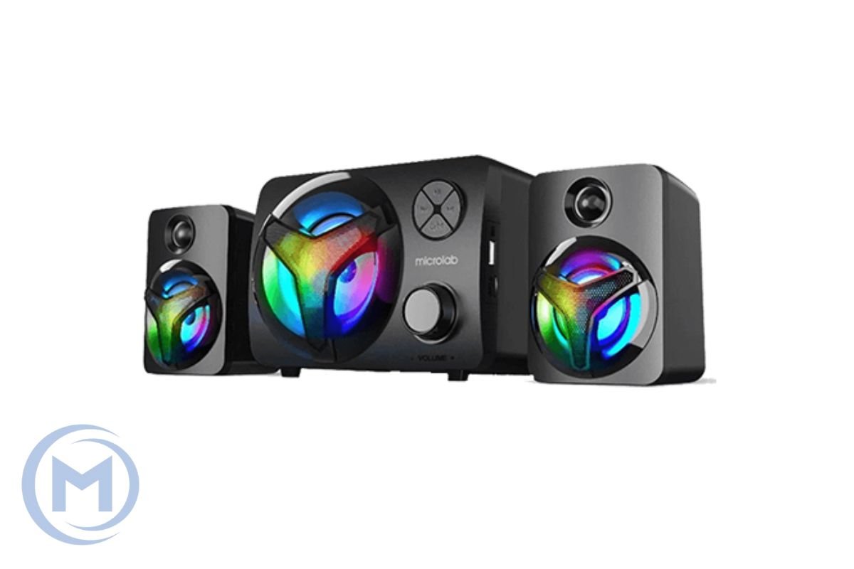                 Microlab Subwoofer U-210 RGB 2.1 BLACK 11W (5W+3W*2)