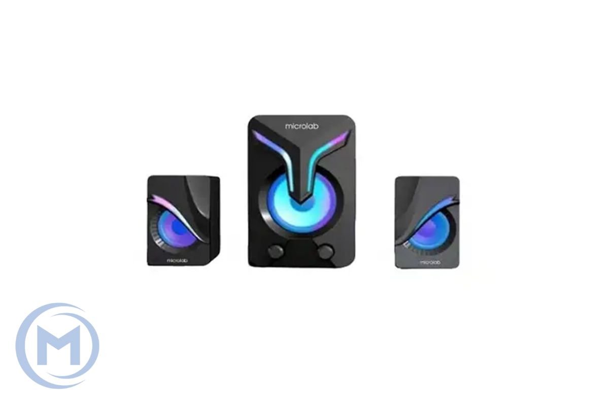                 Microlab Subwoofer U-270 Phenix Gaming RGB 2.1 BLACK 11W (5W+3W*2) USB