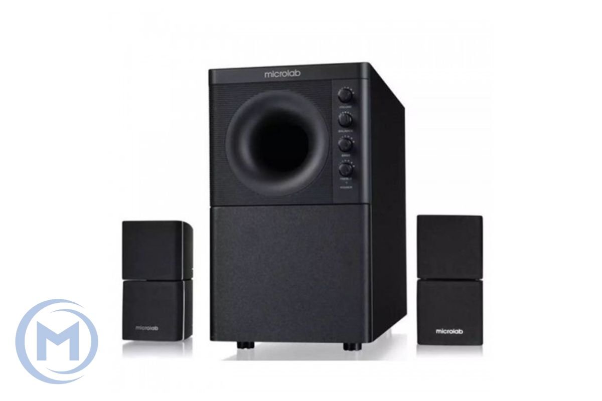                Microlab Subwoofer X2 2.1 BLACK 46W(13W*2 + 20W)