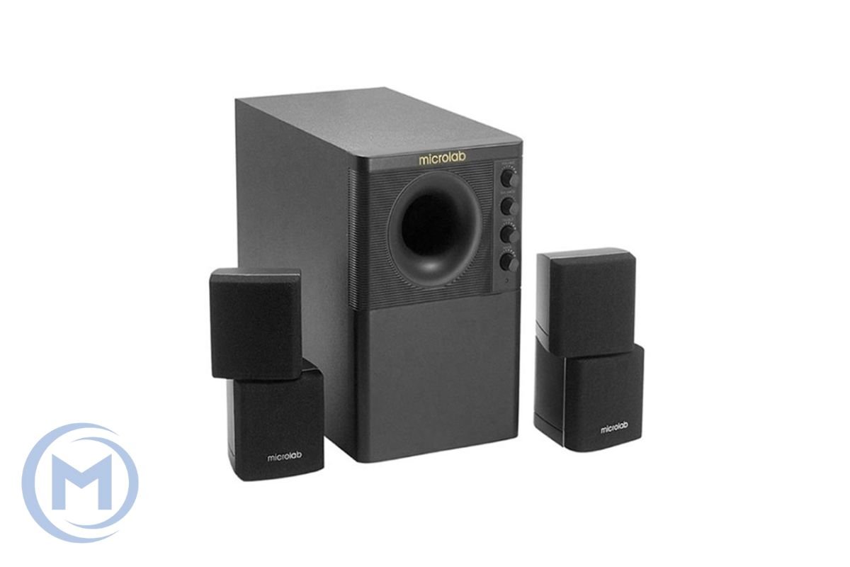                 Microlab Subwoofer X3BT 2.1 BLACK 98W(24W*2+50W), Bluetooth 5.0